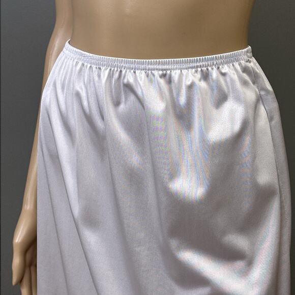 Vintage Applause JCPenney Half Slip Light Purple Size Small Nylon Lace Trim USA - Picture 3 of 6